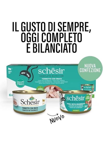 Jelly Ton Balığı ve Çipura Jöle Içinde Yetişkin Kedi Konservesi 85G fiyatları