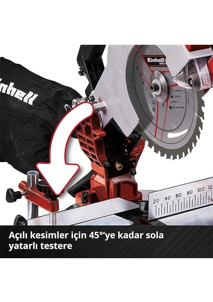 Te-Ms 18/210 Li - Solo, Akülü Gönye Kesme