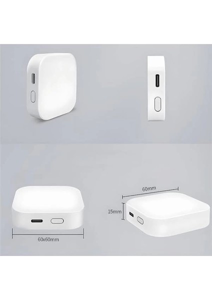 Tuya Uyumlu Zigbee + Bluetooth Köprü Cihazı Type-C Girişli (Tuya, Smart Life Uyumlu Gateway Hub) fırsatları