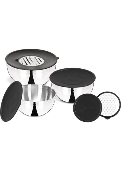 Globe 9 Parça Rendeli Karıştırma & Saklama Kabı Seti