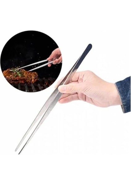 Şef Çelik Cımbız Maşa 30 cm