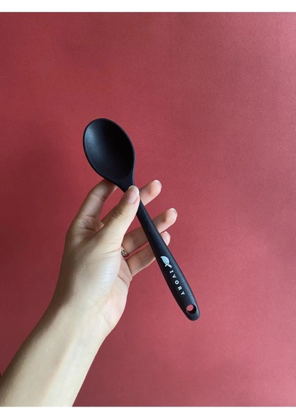 Ivory Silikon Kaşık Isıya Dayanıklı ve Sert indirimleri