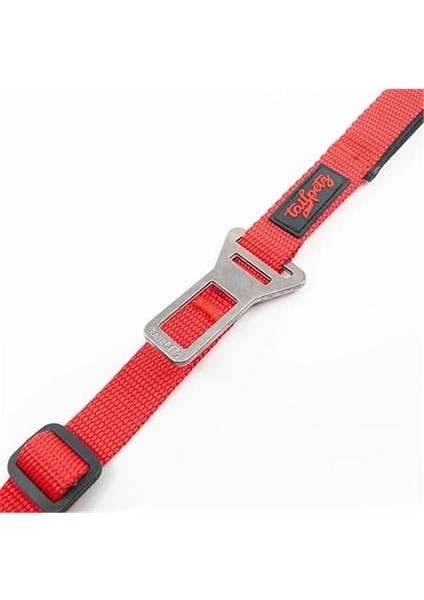 Travel Leash Araç Emniyet Tokası Kedi Köpek Gezdirme Sevk Kayışı (Kırmızı, Medium 2cm)