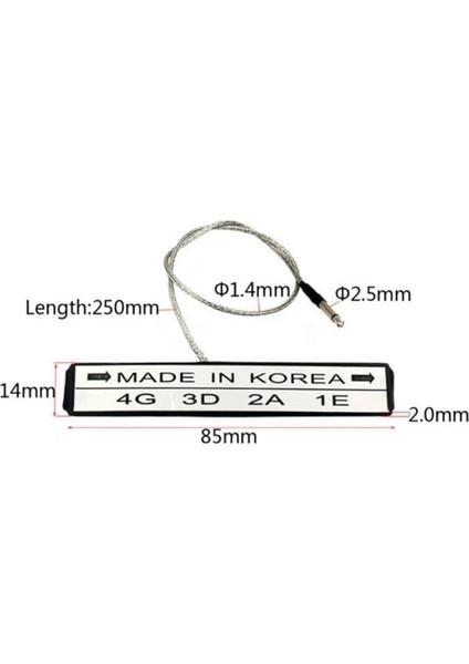 MIK5P Elektro Keman Eşikaltı (Plastik Yuva Dahil) Manyetik Violin Fiddle Pickup Piezo For fırsatları