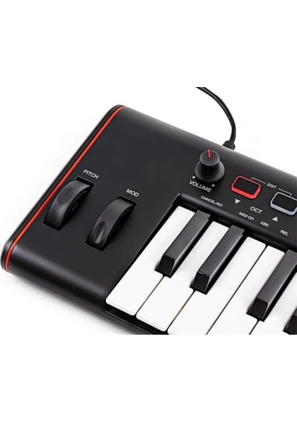 Irig Keys 2 37-Mini Tuşlu Kompakt Mıdı Klavye (Ios, Android, Mac & Pc)