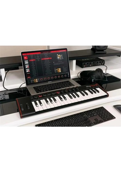 Irig Keys 2 37-Mini Tuşlu Kompakt Mıdı Klavye (Ios, Android, Mac & Pc)