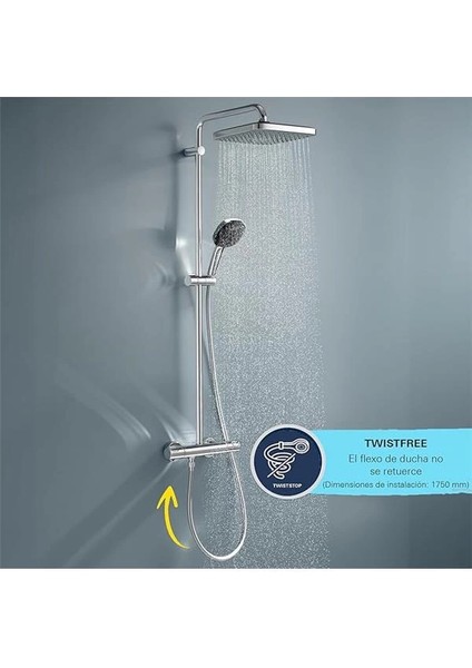 Vitalioflex Comfort 2000MM Duş Hortumu, Krom, 27173002 indirimleri