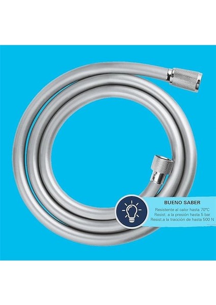 Vitalioflex Comfort 2000MM Duş Hortumu, Krom, 27173002