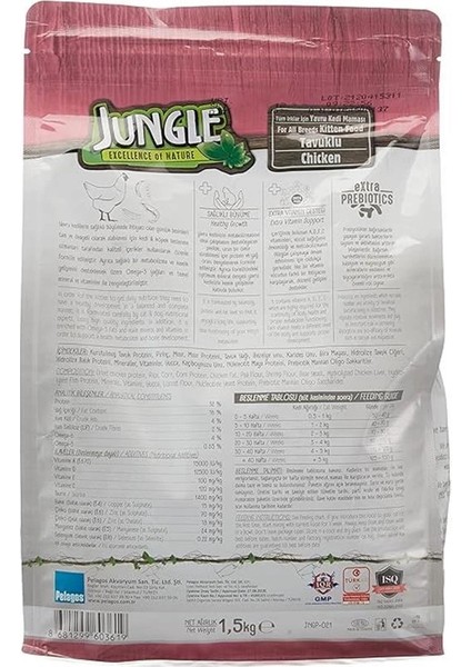 Tavuklu Yavru Kedi Maması, 1.5 kg fiyatları