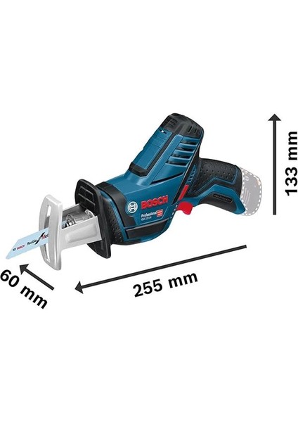 Gsa 12V-LI Akülü Panter Testere (12 Volt, Solo, Ahşapta Kesme Derinliği: 65 mm