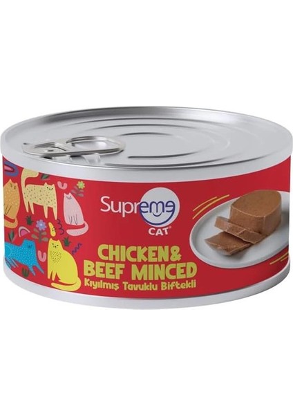 Kıyılmış Tavuklu & Biftekli 85GR 24'lü Islak Mama fiyatları