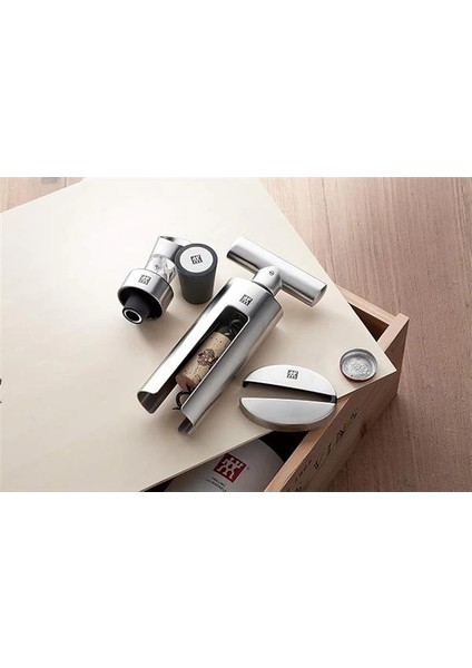 Zwilling Sommelier Tirbuşon, Paslanmaz Çelik, Metalik Gri fiyatları