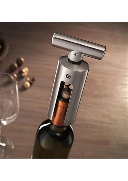 Zwilling Sommelier Tirbuşon, Paslanmaz Çelik, Metalik Gri