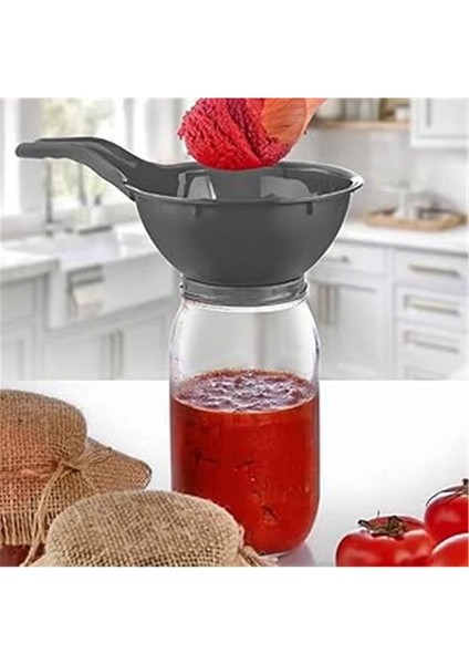 Saplı Kavanoz Konserve Hunisi