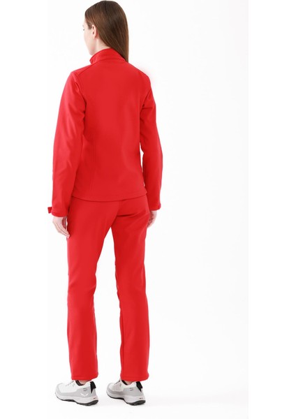 Splint Kadın Softshell Mont Kırmızı