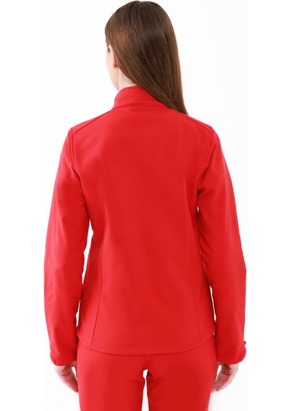 Splint Kadın Softshell Mont Kırmızı