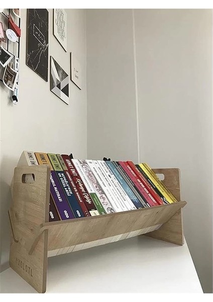 Masaüstü Kitaplık Mini Raf Masaüstü Kitap Düzenleyici (50CM) fırsatları