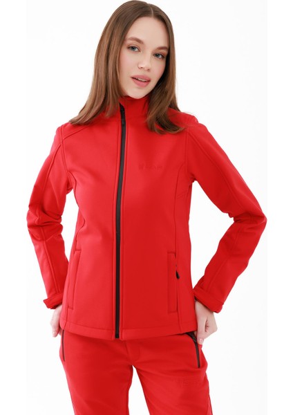 Splint Kadın Softshell Mont Kırmızı
