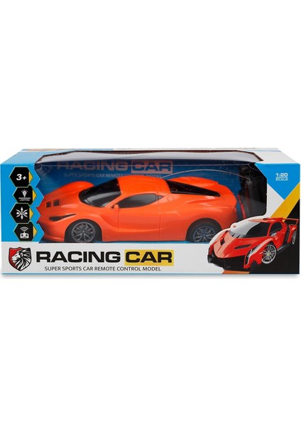 Canem Oyuncak Uzaktan Kumandalı Şarjlı Araba FD501-TURUNCU