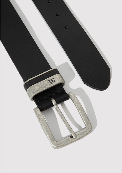 Siyah Deri Kemer 0911646-900