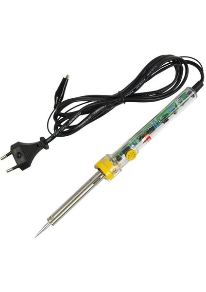 60W Kalem Havya Ayarlanabilir Lehim Makinesi Antistatik Klipsli