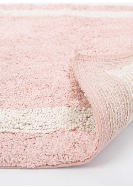 Pembe %100 Pamuk Banyo Paspası 70X110, Yumuşak ve Şık Kullanım Sağlar fırsatları