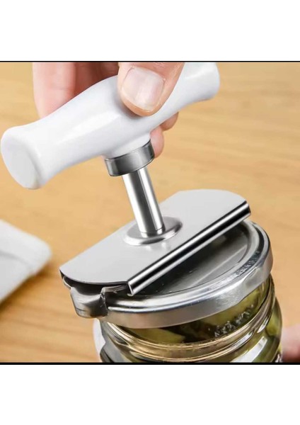 Kavanoz Kapağı Açacağı Ölçülü Ayarlanabilir Kavanoz Açma Aparatı