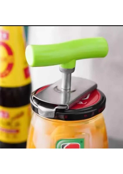 Kavanoz Kapağı Açacağı Ölçülü Ayarlanabilir Kavanoz Açma Aparatı