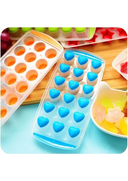 Silikon Kalpli Bas Çıkar Buzluk 18'li Buzluk modelleri