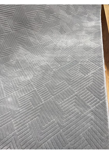 Rölyef Aden Gri Kaymaz Taban Kesme Halı Yolluk, Şık ve Kullanışlı Ev Dekoru. fırsatları