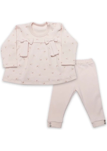 Bistyle Grow In Love 2'li Bebe Takım 14102 Pembe Ekru