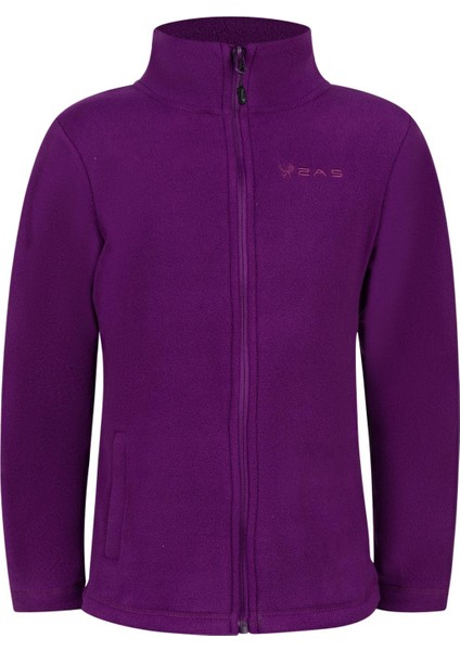 Crystal Çocuk Tam Fermuarlı Ince Polar Sweatshirt