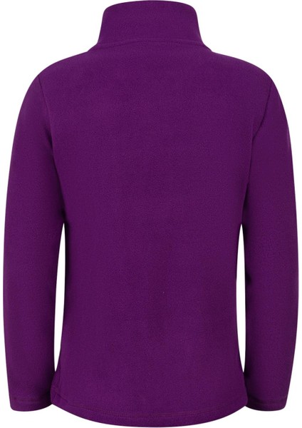 Crystal Çocuk Tam Fermuarlı Ince Polar Sweatshirt