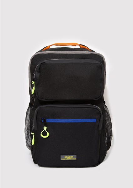 Çok Cepli Siyah Sırt Çantası 0911832-900