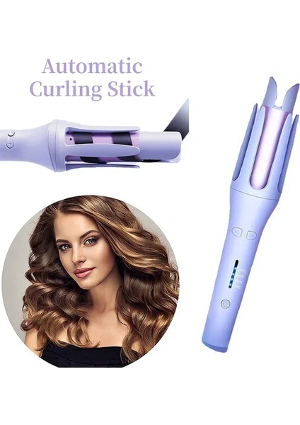 Otomatik Dönebilen Bukle Makinesi Mavi