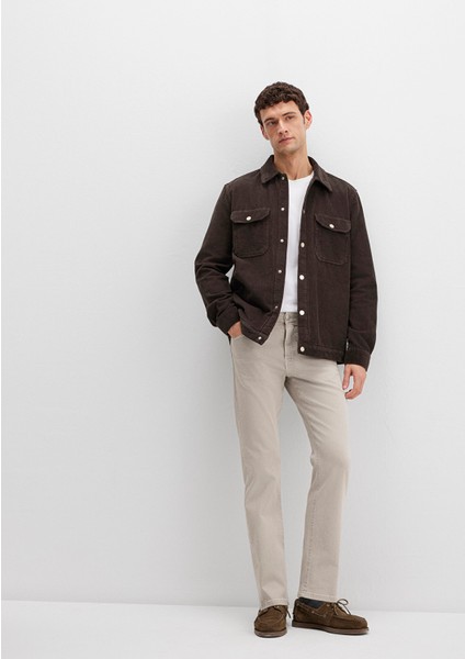 Hunter Soluk Toz Beji Comfort Gabardin Pantolon 0020283628