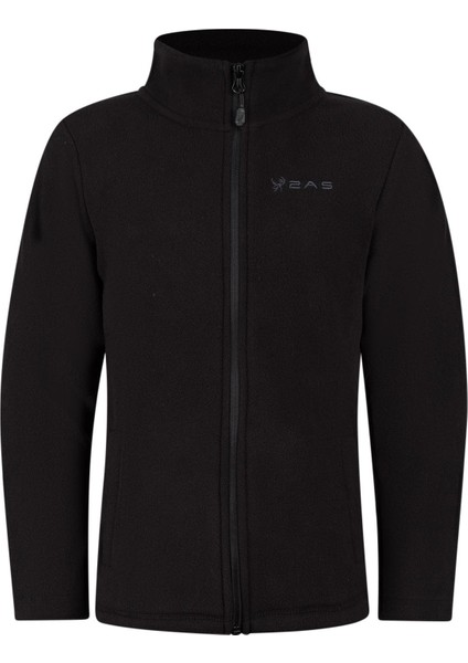 Crystal Çocuk Tam Fermuarlı Ince Polar Sweatshirt