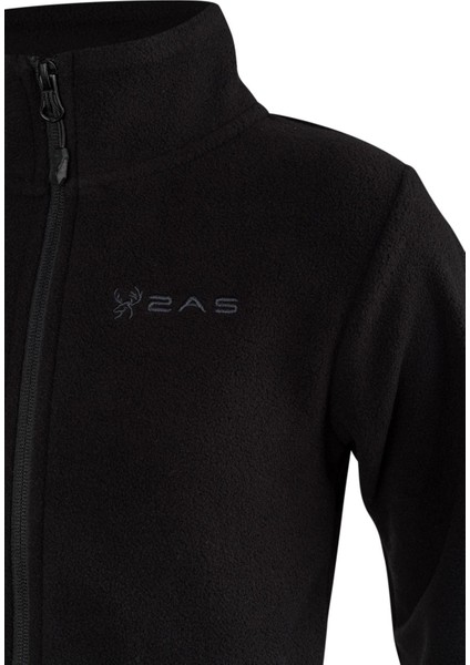 Crystal Çocuk Tam Fermuarlı Ince Polar Sweatshirt