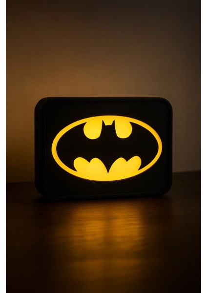 Batman Tasarımlı Dekoratif Aydınlatma Gece Lambası