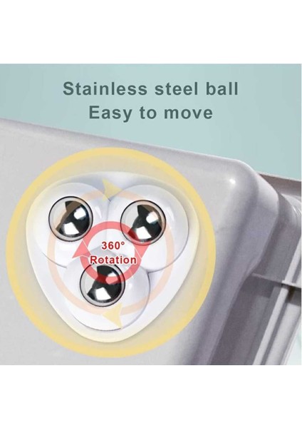 Bilyeli Eşya Kaydırma Aparatı 4 Lü Döner Tekerlekli Eşya Taşıma Aparatı Paslanmaz Çelik modelleri