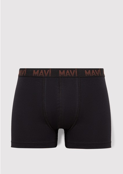 3lü Siyah Basic Boxer 0911871-900