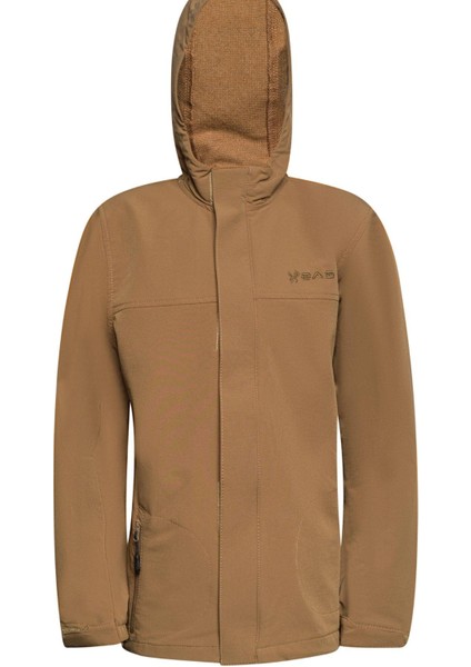 Wolf Çocuk Yünlü Mont Kahve