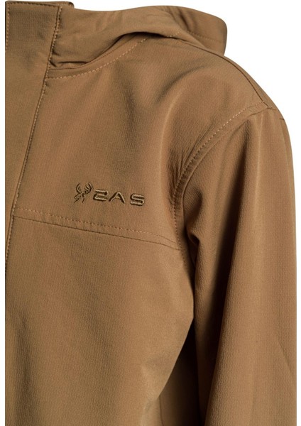 Wolf Çocuk Yünlü Mont Kahve