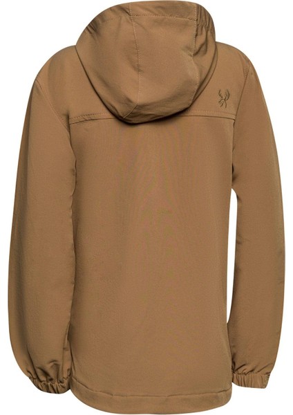 Wolf Çocuk Yünlü Mont Kahve