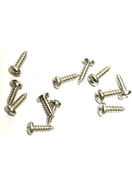 Klips, Menteşe, Ayak, Ysb Sac Vidası - 2,9x9,5mm Nikel, 100 Adet ( Lisinya )