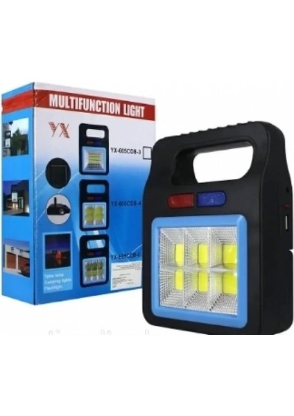 P-605-6 Çakarlı Güçlü Fener ve Işıldak