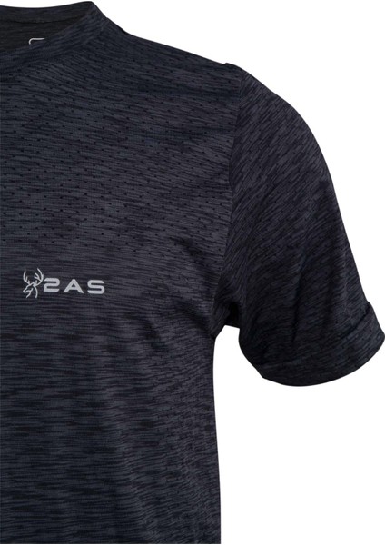 Talent Seamless T-Shirt Siyah