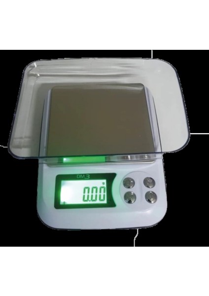 Diamond Dijital Göstergeli Hassas Laboratuvar ve Terazisi Dm-3 (3 Kg-0.1)