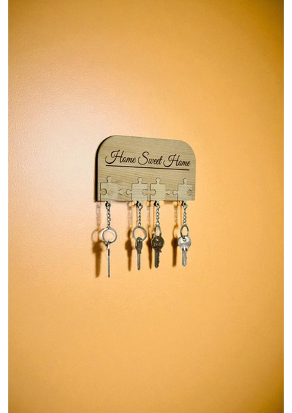 Home Sweet Home Duvar Anahtarlık Duvar Süsü