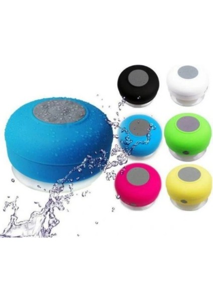 Vakumlu Su Geçirmez Bluetoothlu Mini Duş Hoparlörü